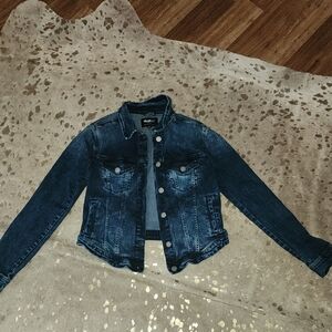 William Rast Dark Blue Jean Jacket